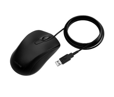 Wired Optical Mouse - Black - Kmart